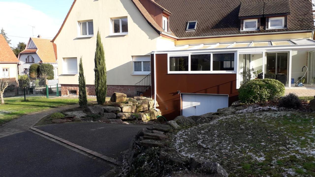 Villa/Appartement Au Coeur Des Vignes *** 巴尔 外观 照片